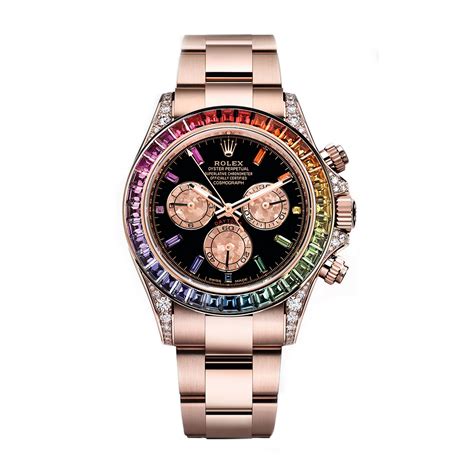 rolex 116595 cosmograph daytona everose rainbow watch 116595rbow|rolex 116595 rbow price.